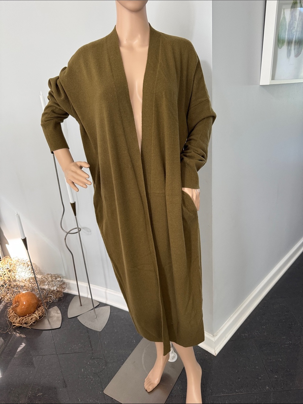 Lafayette 148 New York  Open-Front Long Duster